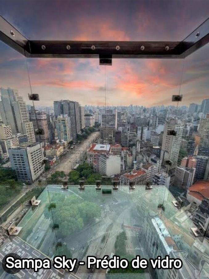 Studio Flex Com Garagem E Piscina No Centro De Sp Сао Паоло Екстериор снимка